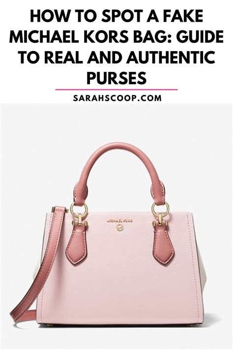 what is the difference between replica and original michael kors|Michael Kors bag authenticity.